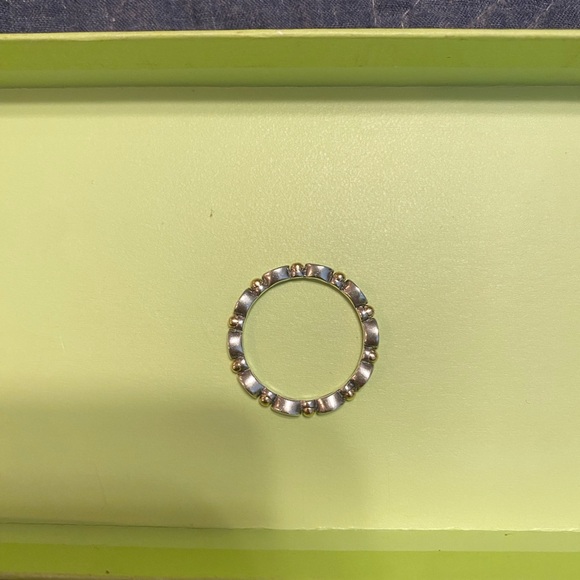 Gold and Silver Pandora Ring - Picture 2 of 3